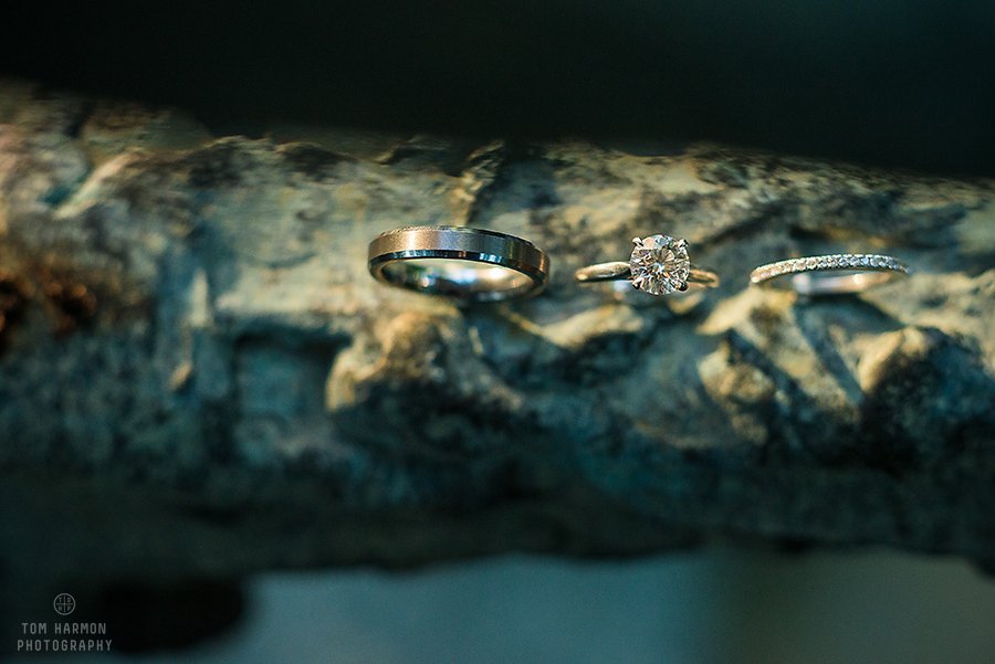 wedding rings at the lodge at welch allyn