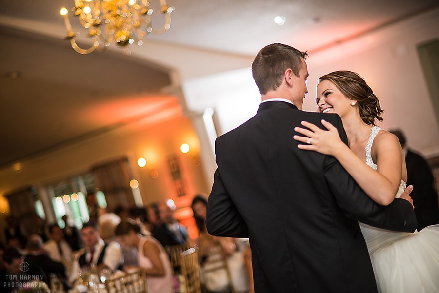 first dance at links of erie village