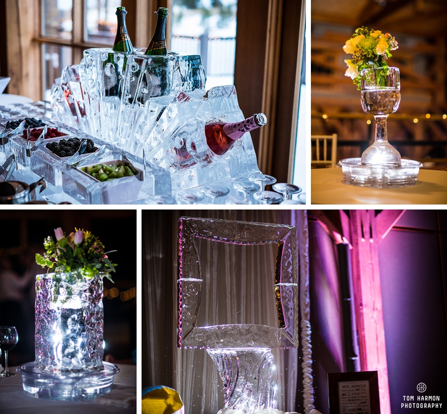 ice sculpture center pieces