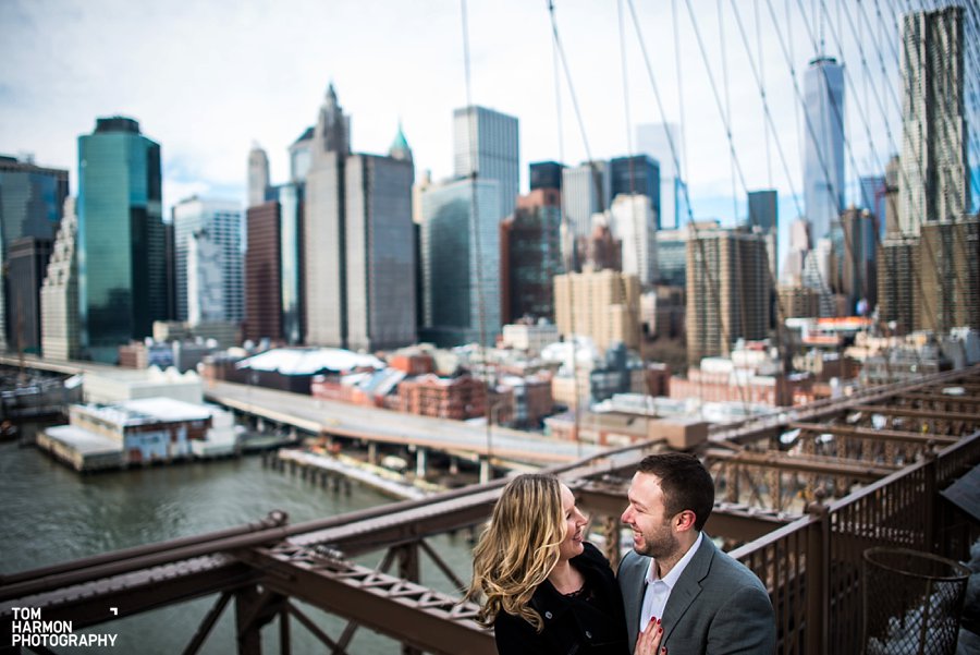 brooklyn bridge engagement 