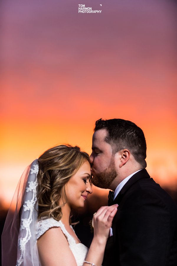 wedding couple at piermont pier