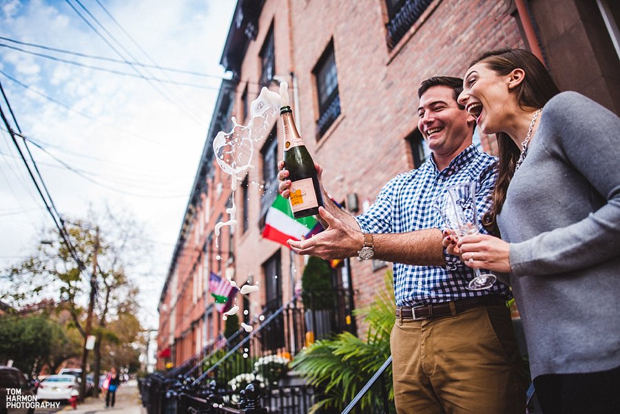 hoboken engagement photos