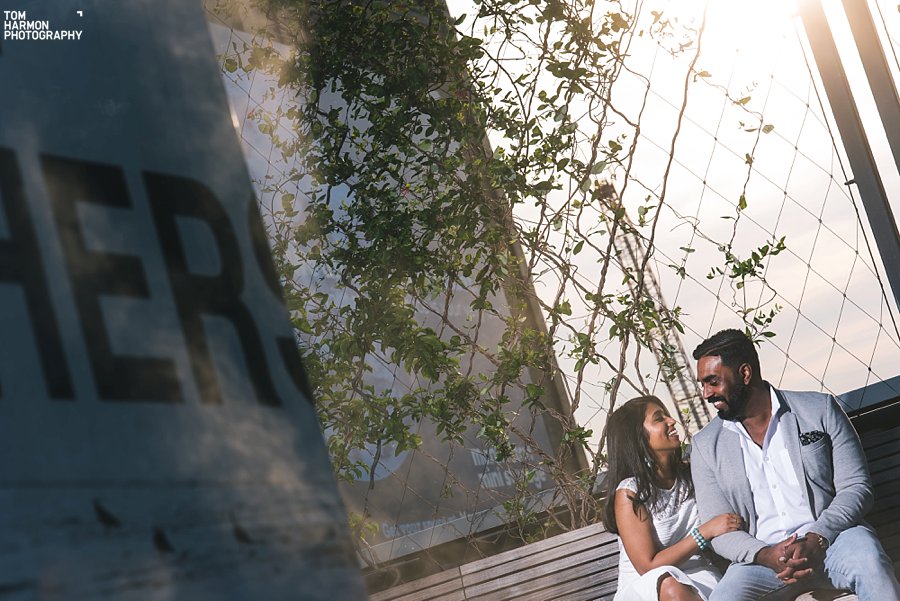 engagement in highline park