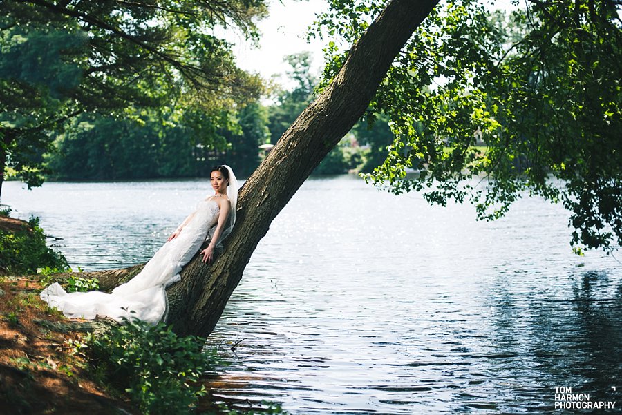 wedding at estate at farrington lake