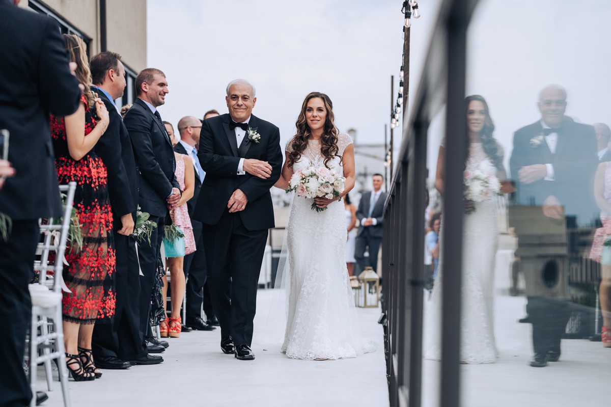 Antique loft wedding