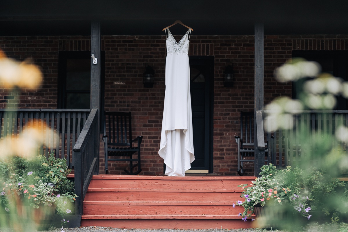 wedding at pavilion at Crystal lake