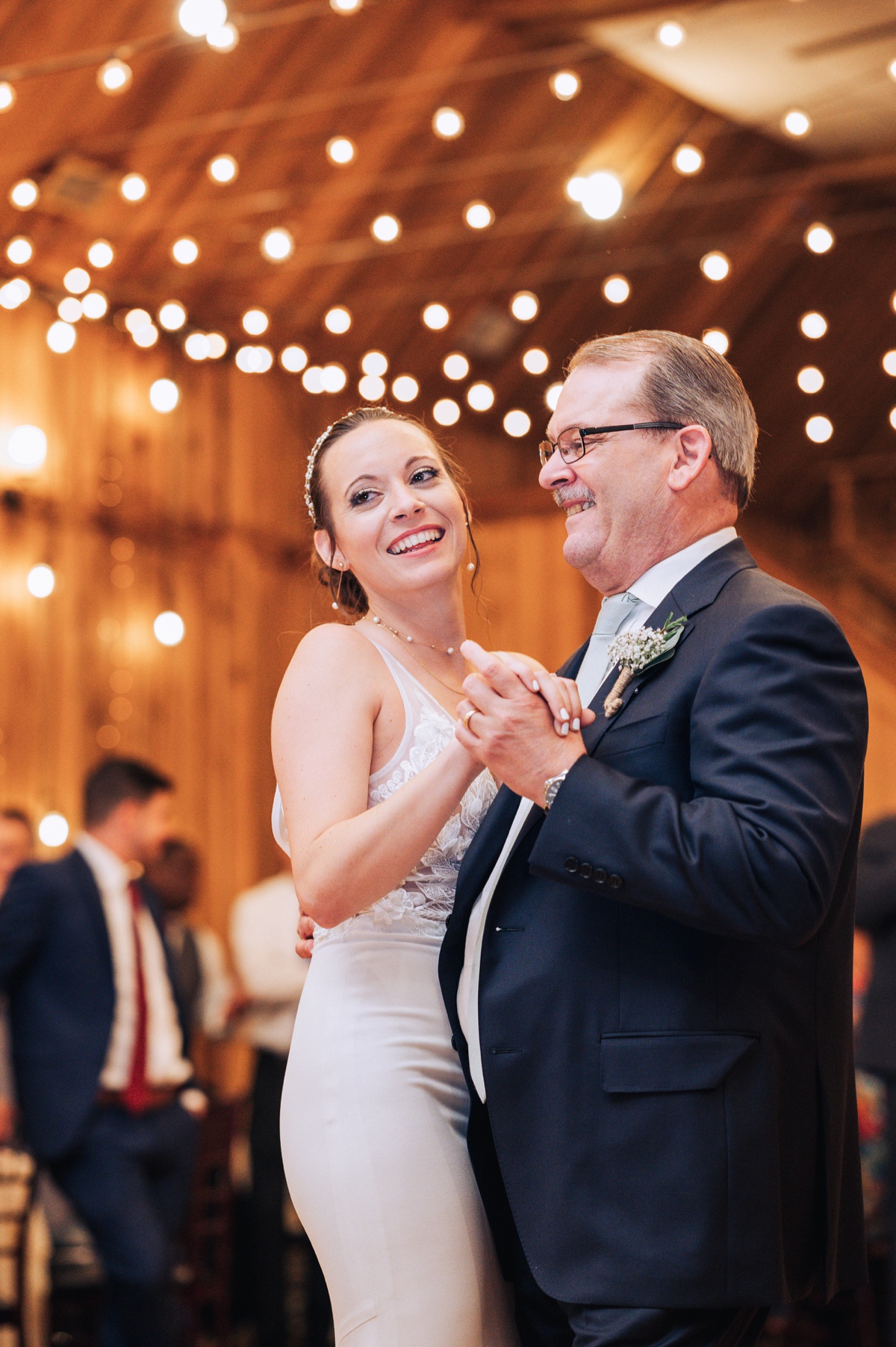 wedding at pavilion at Crystal lake
