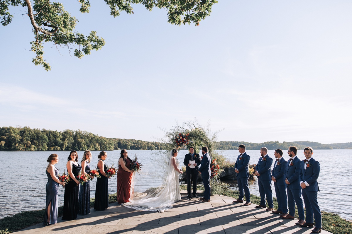 north shore house wedding