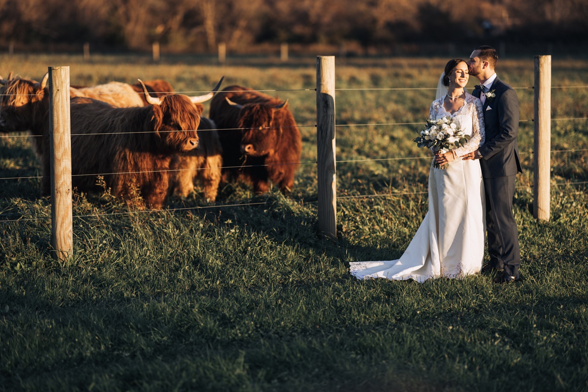 hayloft on the arch wedding