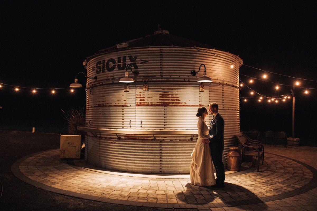 hayloft on the arch wedding