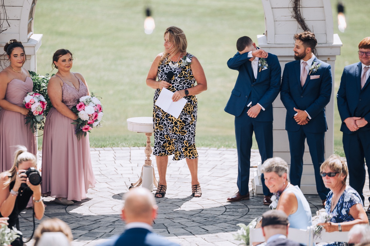 hayloft on the arch wedding